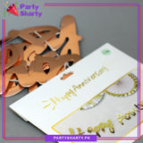 Happy Anniversary Bunting Card Banner For Decoration and Celebration