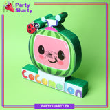 Cocomelon Thermocol Standee For Cocomelon Theme Based Birthday Celebration and Party Decoration
