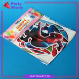Spider Man Theme Swirls For Spiderman Theme Birthday Party and Decoration