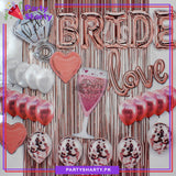 Bride Rose Gold Theme Set for Bridal Shower & Bride to be Party Decoration and Celebration