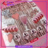 Bride Rose Gold Theme Set for Bridal Shower & Bride to be Party Decoration and Celebration