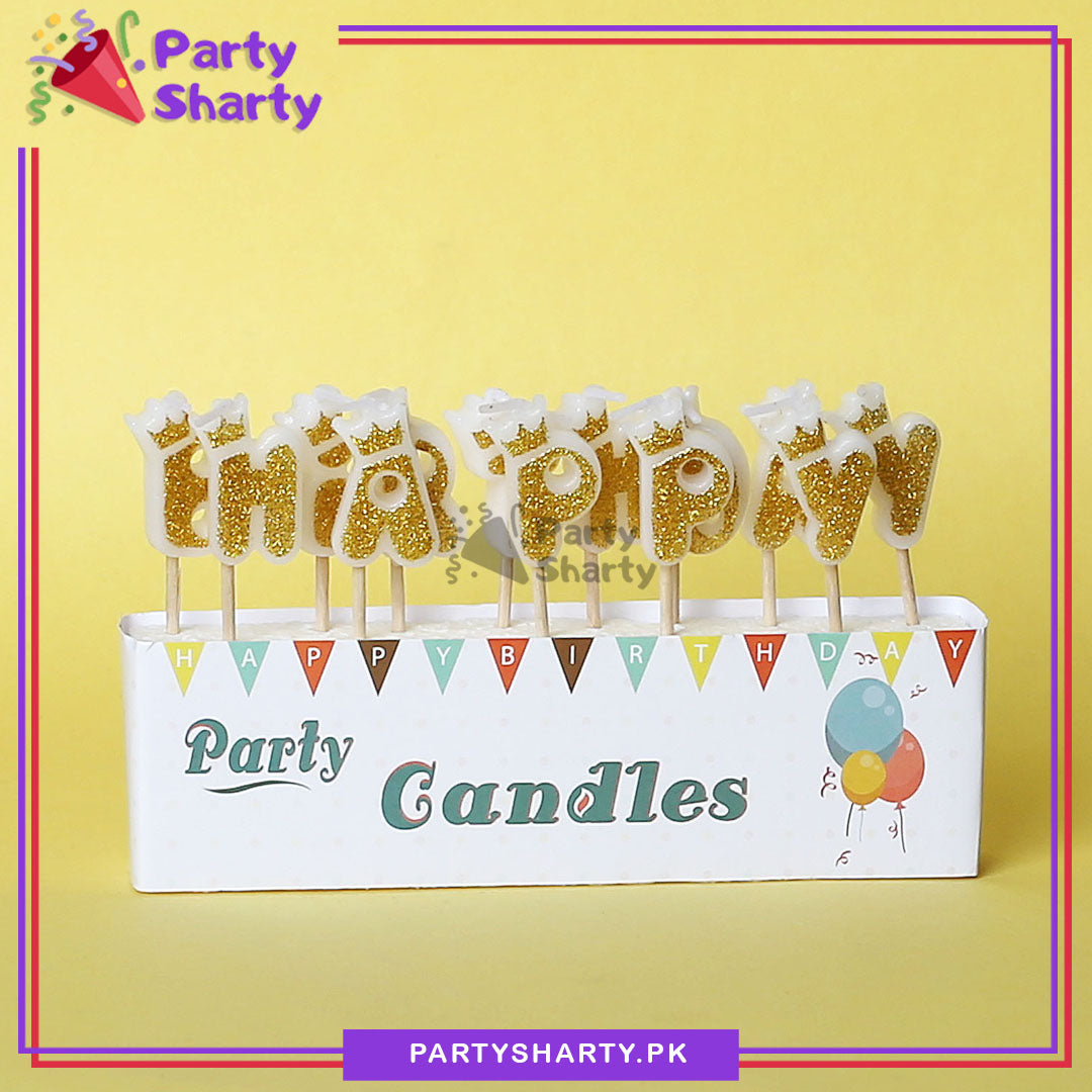 Happy Birthday Cake Candles For Birthday Decoration and Celebration