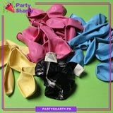 Happy Birthday Golden, Pink and Blue Theme For Birthday Decoration and Celebrations