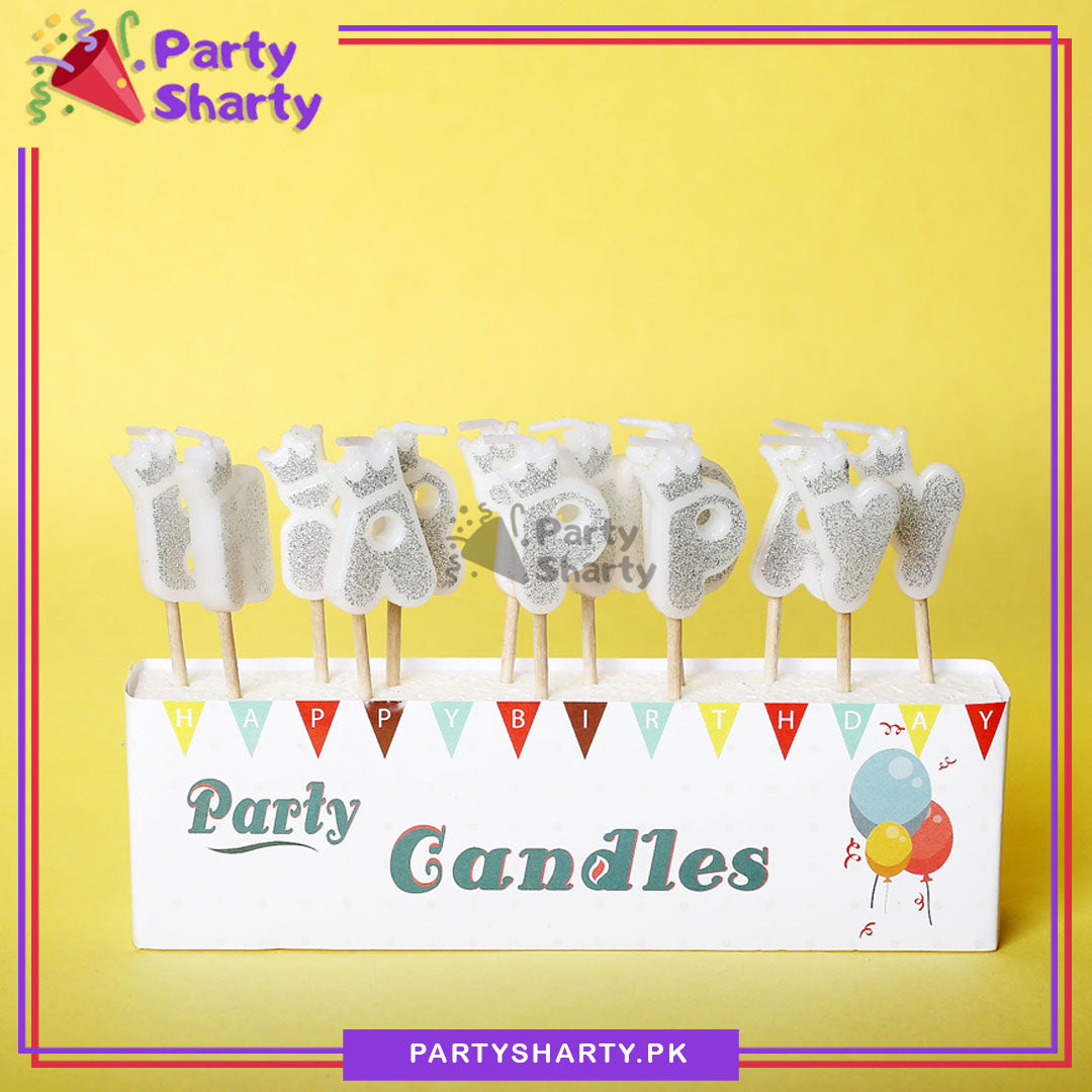 Happy Birthday Cake Candles For Birthday Decoration and Celebration