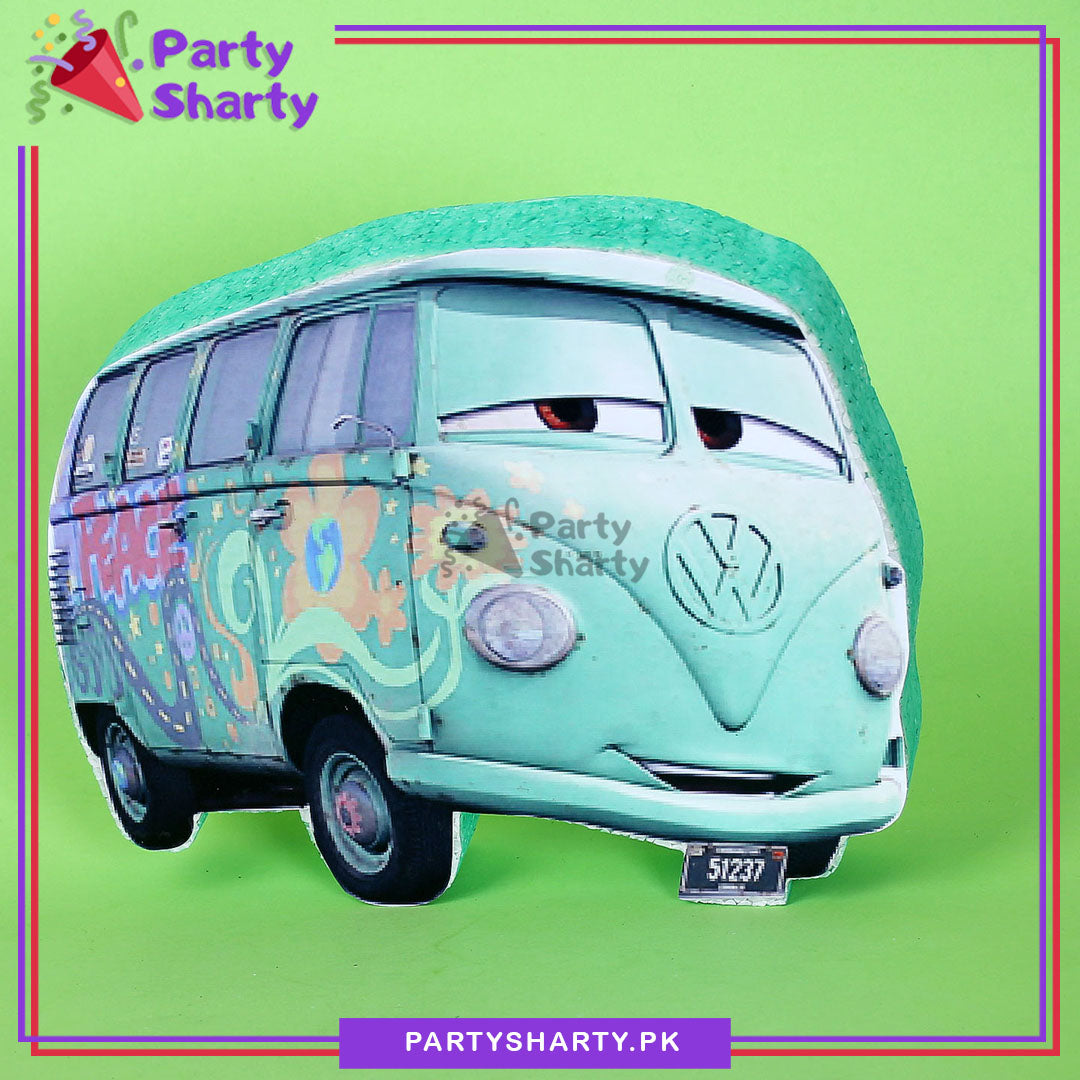 Fillmore Character Thermocol Standee For McQueen Theme Birthday Party Decoration