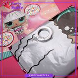 Lol Doll Cartoon Foil Balloon Set - 5 Pieces For Birthday Party and Decoration