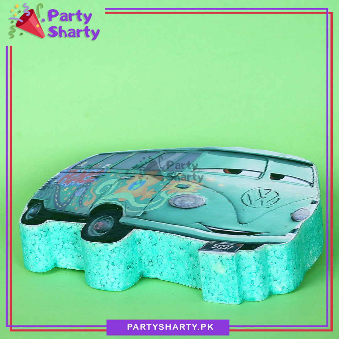 Fillmore Character Thermocol Standee For McQueen Theme Birthday Party Decoration