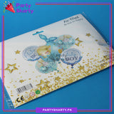 Baby Boy / Girl Shaped Foil Balloon Set For Baby Shower, Welcome Baby and Gender Reveal Decoration and Celebrations