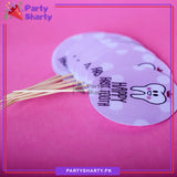 Happy First Tooth Cup Cake Topper For First Tooth Theme Party Decoration and Celebration