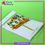 Mickey Mouse Theme Card Board Cake Topper For Birthday Party Celebration and Decoration