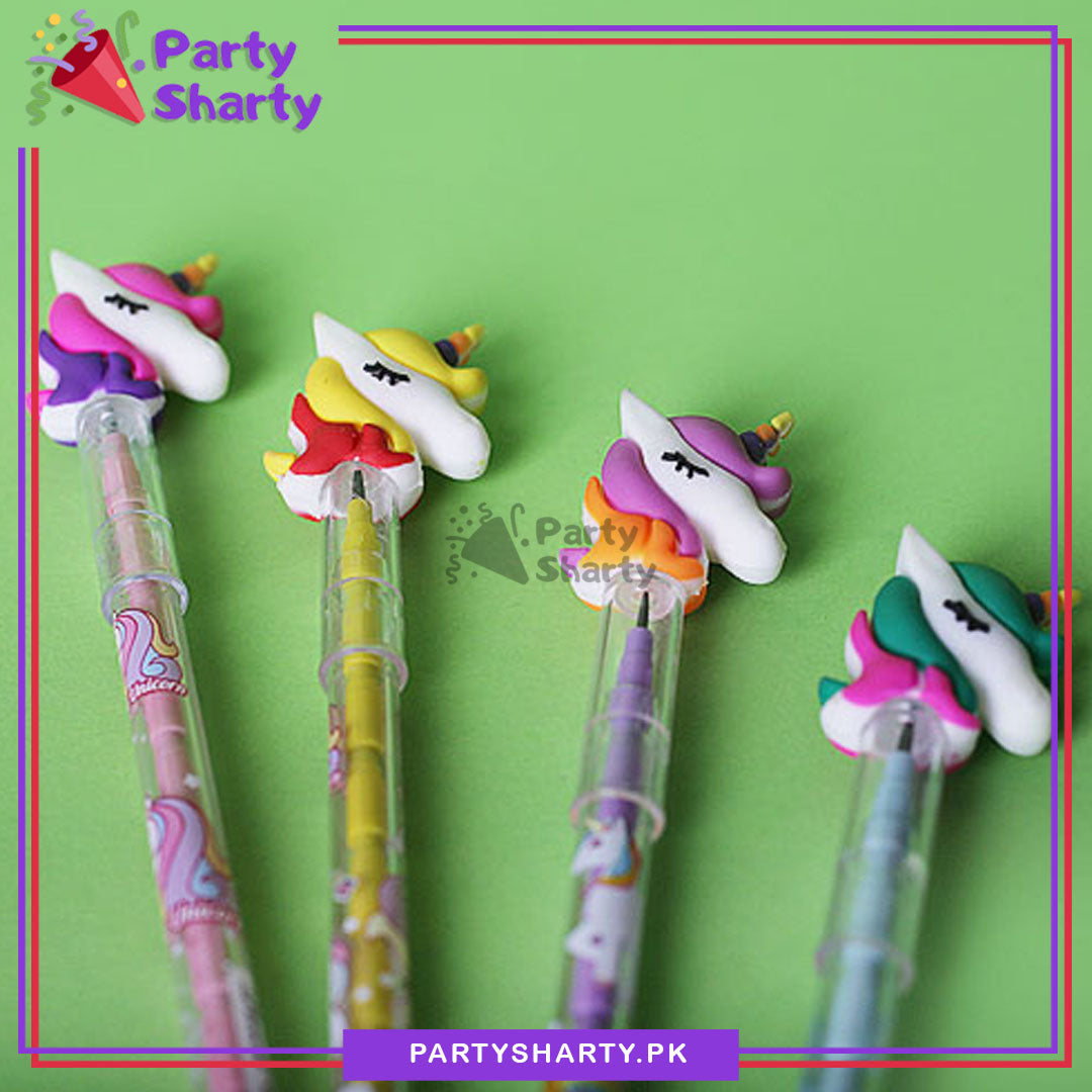 Beautiful Unicorn Bullet Pencil For Kids For Unicorn Theme Celebration