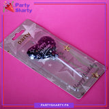 Happy Birthday Printed Heart Shaped Candle For Birthday Decoration and Celebration