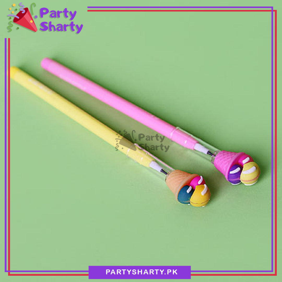 Beautiful Ice Cream Cup Bullet Pencil For Kids For Candyland Theme Celebration