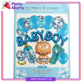 Baby Boy Theme Set for Welcome Baby / Baby Shower Event Decoration and Celebration