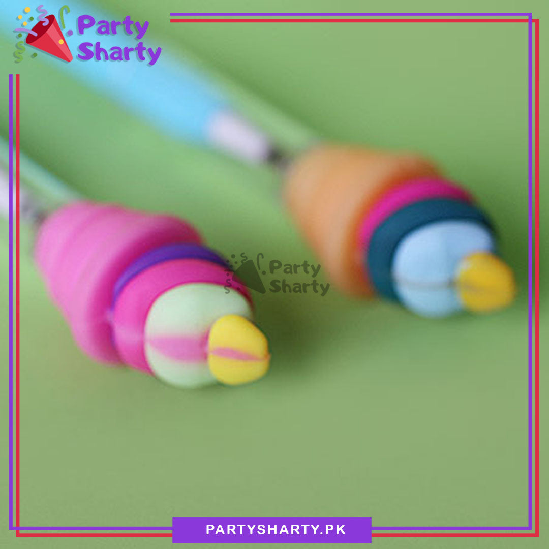 Beautiful Ice cream Bullet Pencil For Kids For Candyland Theme Celebration