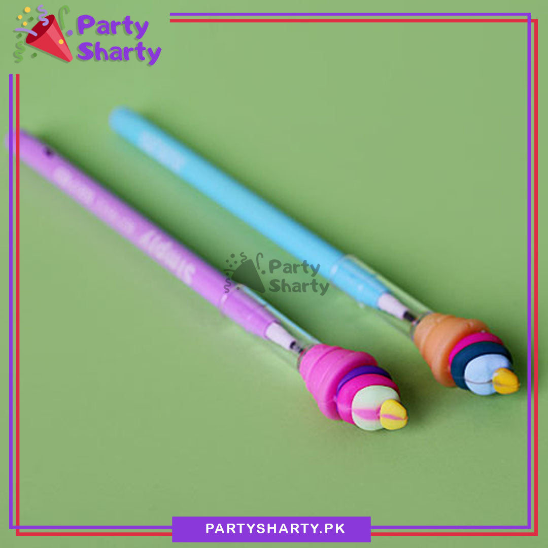 Beautiful Ice cream Bullet Pencil For Kids For Candyland Theme Celebration