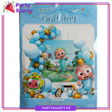Happy Birthday Cocomelon Theme Set for Theme Based Birthday Decoration and Celebration