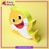 Baby Shark Theme Thermocol Standee For Baby Shark Theme Based Birthday Celebration and Party Decoration