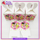 Minnie Mouse Theme Goody Boxes Pack of 10 For Minnie Mouse Theme Birthday