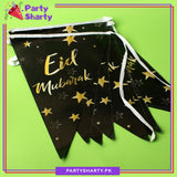 Eid Mubarak Flags Bunting (Pack of 10) For Eid Celebration and Decoration
