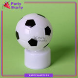 Football Shaped LED Candle For Foot ball Theme Party Decoration and Celebration