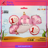 Underwater Theme Fish Narwhale Baby Whale Shaped Foil Balloon set of 5 For Birthday Decoration and Celebrations