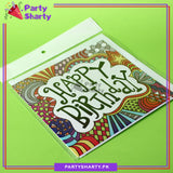 Happy Birthday Stylish & Funky Greeting Card