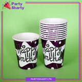 Happy Birthday Printed Paper Cups / Glass For Birthday Party Decoration and Celebration