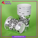Happy Birthday Printed Paper Cups / Glass For Birthday Party Decoration and Celebration