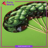Hulk Cup Cake Topper For Hulk Birthday Theme Party and Decoration