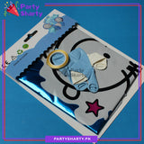 Its a Boy / Girl Foot Shaped Foil Balloon Set of 8 For Baby Shower, Welcome Baby and Gender Reveal Decoration and Celebrations