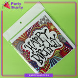 Happy Birthday Stylish & Funky Greeting Card