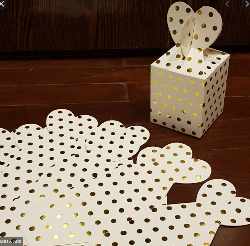 Polka Dots Goody Boxes Pack Of 10 - For Favor Boxes