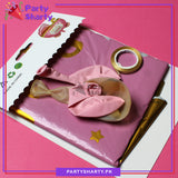 Stylish Baby Boy / Girl Cart Shaped Foil Balloon For Baby Shower, Welcome Baby and Gender Reveal Decoration and Celebrations