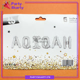 Aqiqah Foil Balloon Set For Aqiqah Mubarak Party Decoration and Celebrations