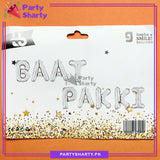 Baat Pakki Foil Balloon Set For Engagement Party Decoration and Celebrations