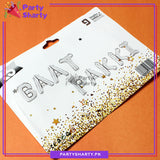 Baat Pakki Foil Balloon Set For Engagement Party Decoration and Celebrations
