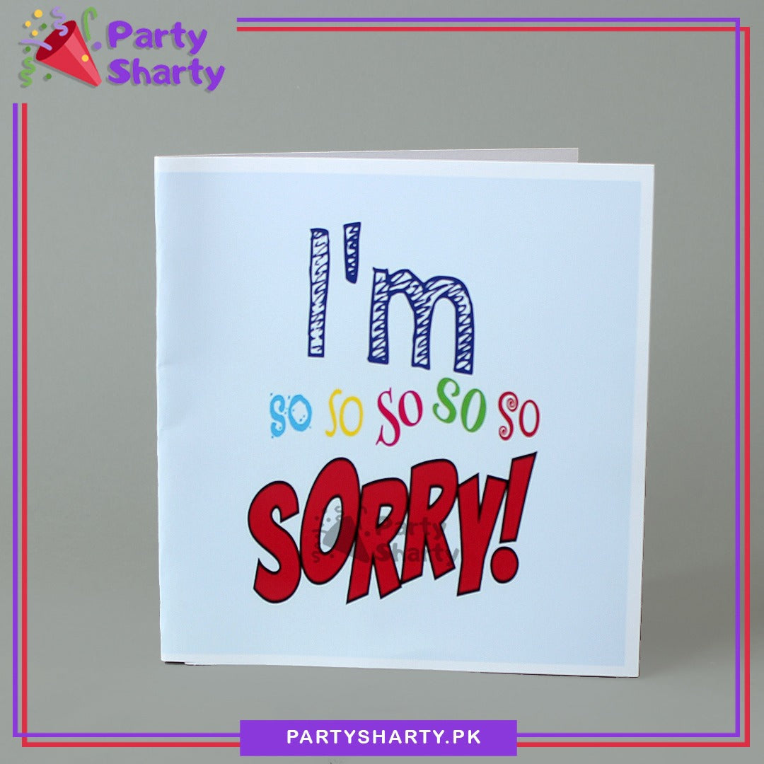 I'm Sorry Greeting Card