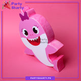 Baby Shark Theme Thermocol Standee For Baby Shark Theme Based Birthday Celebration and Party Decoration