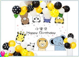 Happy Birthday Jungle Theme Set For Birthday Decoration and Celebrations