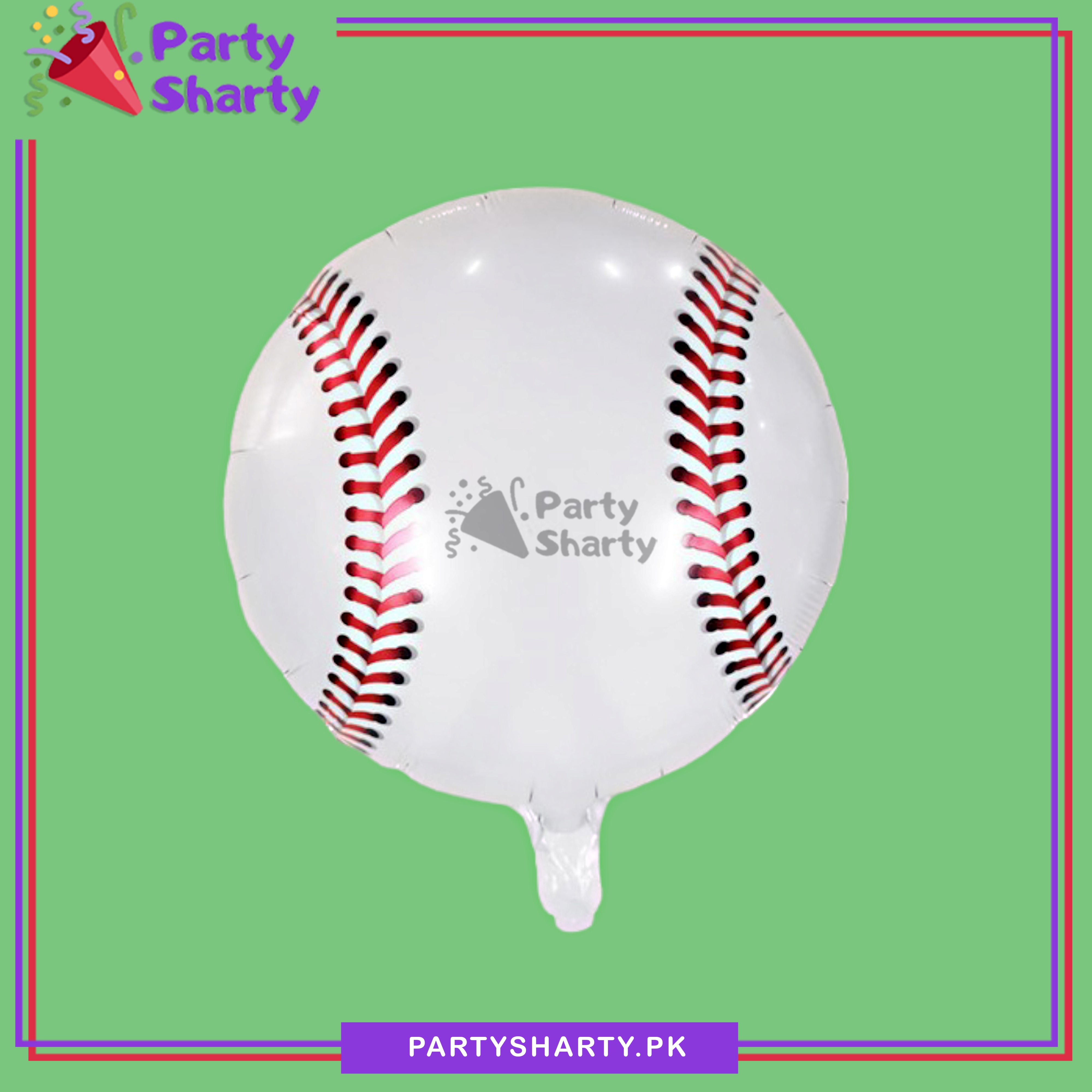 Ball Shaped Foil Balloon For Sports Theme Party Decoration and Celebrations