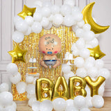 113pcs Welcome Baby Decoration Theme Set For Welcome Home, Baby Shower, Gender Reveal Party Celebration and Decoration