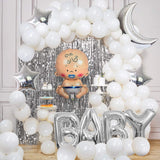 113pcs Welcome Baby Decoration Theme Set For Welcome Home, Baby Shower, Gender Reveal Party Celebration and Decoration