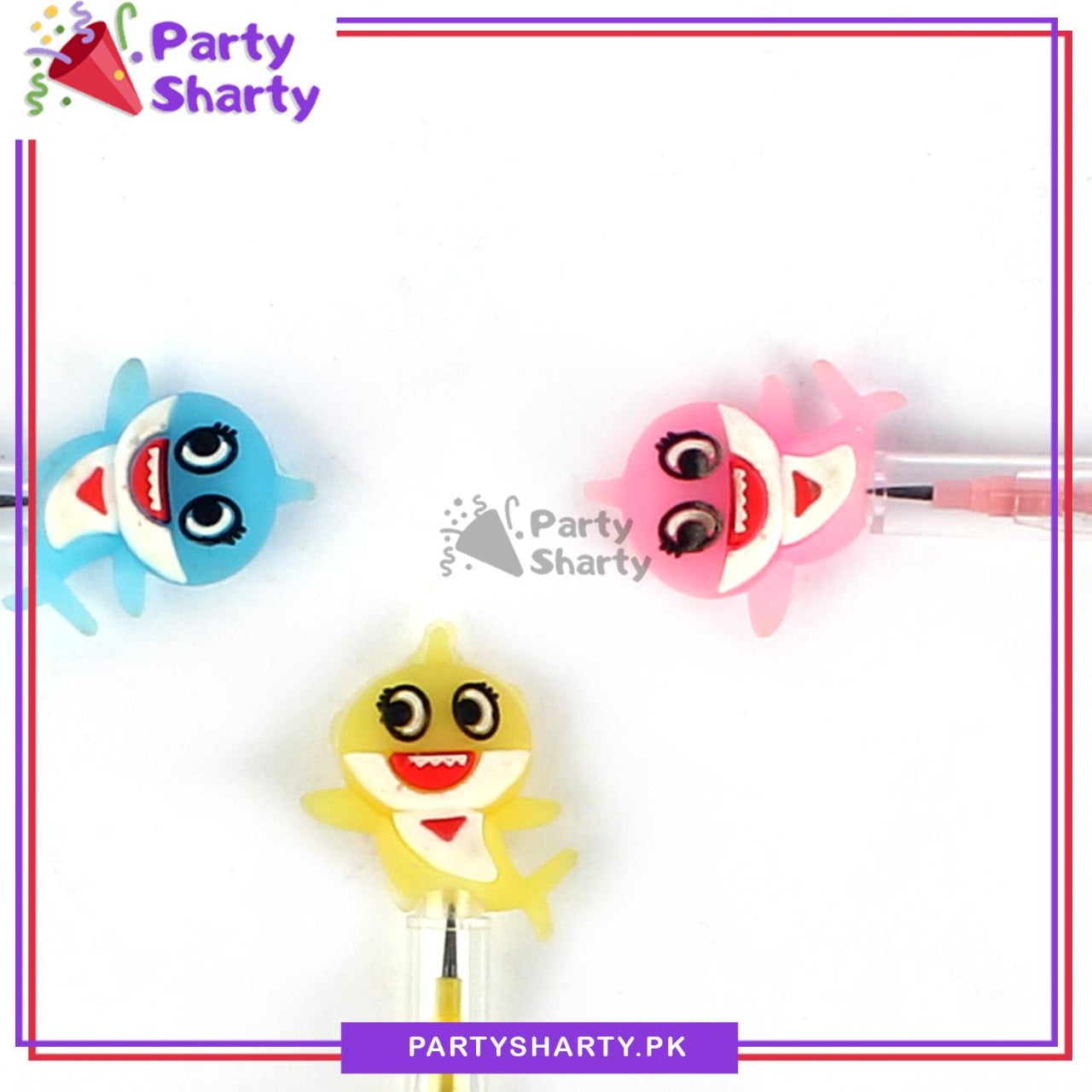 Baby Shark Theme Bullet Pencil For Kids For Baby Shark Theme Birthday Giveaways and Goody Boxes