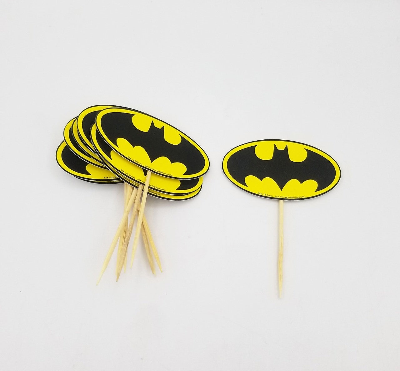 Batman Theme Cup Cake Topper for Batman Birthday Theme Party and Decor –  Party Sharty