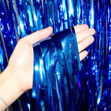 Fringes / Foil Curtains Best for Back Drop Wall Decoration for Birthday and Parties Celebration