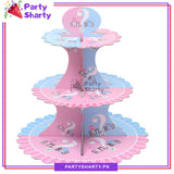 Boy Or Girl Cupcake Stand For Gender Reveal Theme Based Decoration & Celebration