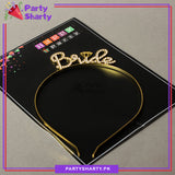 Bride Rhinestone Hair band For Bridal Shower Event and Celebration