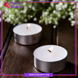 Pack Of 10 - Romantic Floating Tea Light Sweet Scented Wax Candles