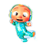Cocomelon Theme JJ Boy Foil Balloon For Birthday Party and Event Decoration